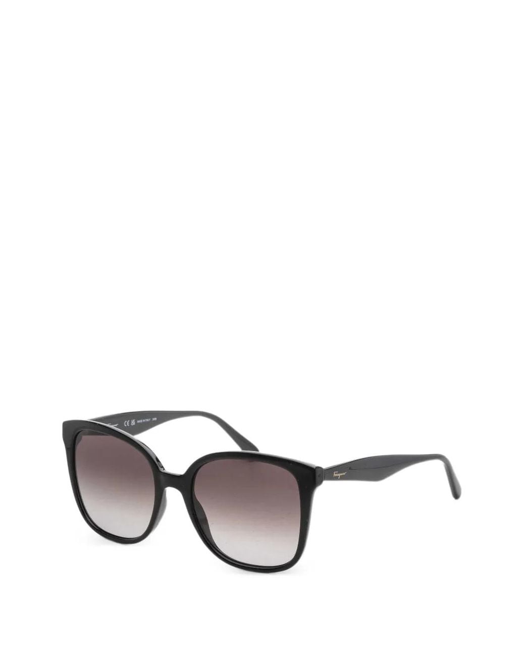 Ferragamo Eyewear Gray Square-Frame Sunglasses