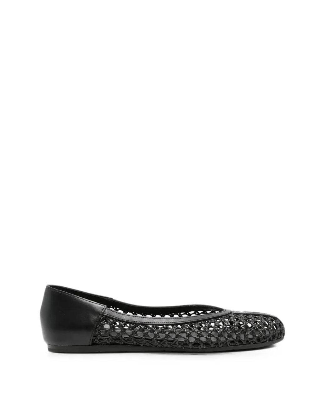 Ancient Greek Sandals Black Ballerines Aeropi
