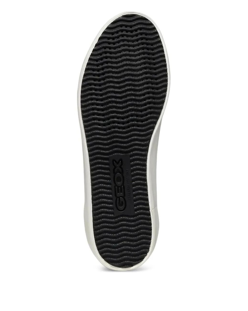 Geox White Emmeleny Panel Sneakers