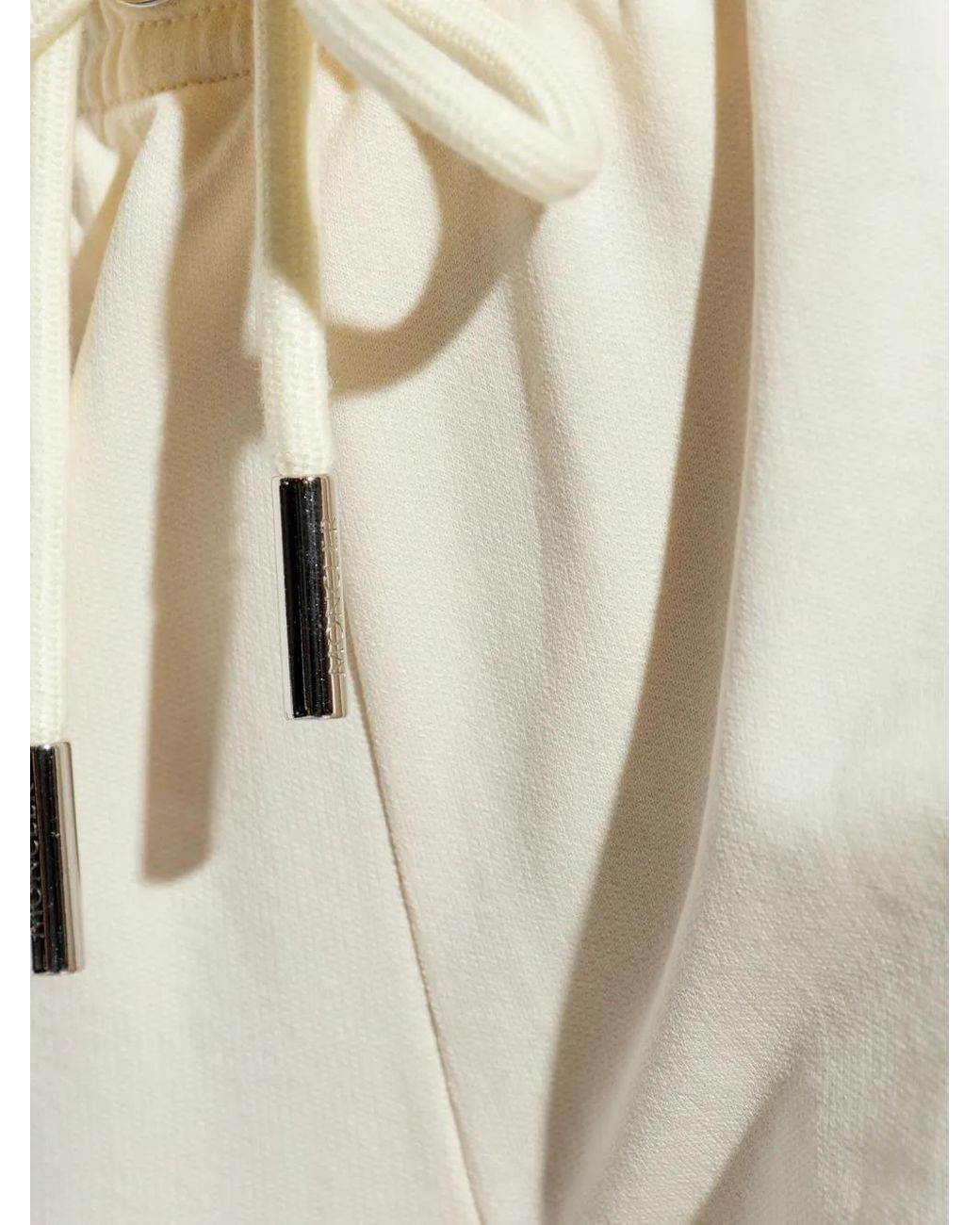 Moncler Natural Logo Cotton Sweatpants