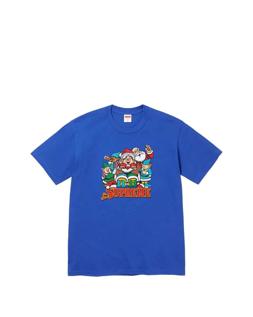 Supreme Blue X Sean Cliver Naughty Graphic-Print T-Shirt for men