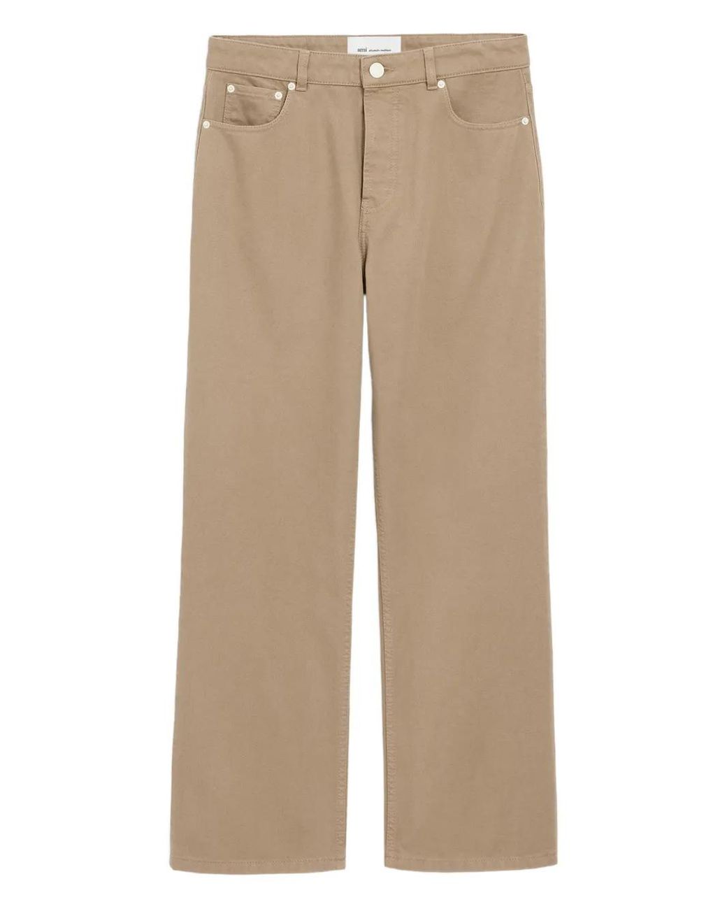 AMI Natural Five-Pocket Loose-Fit Jeans for men