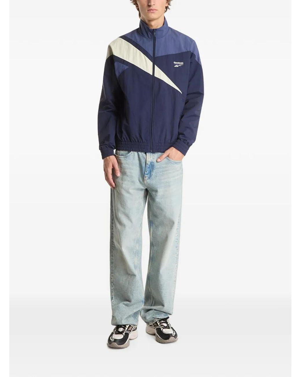 Reebok Blue Vector Track Jacket for men