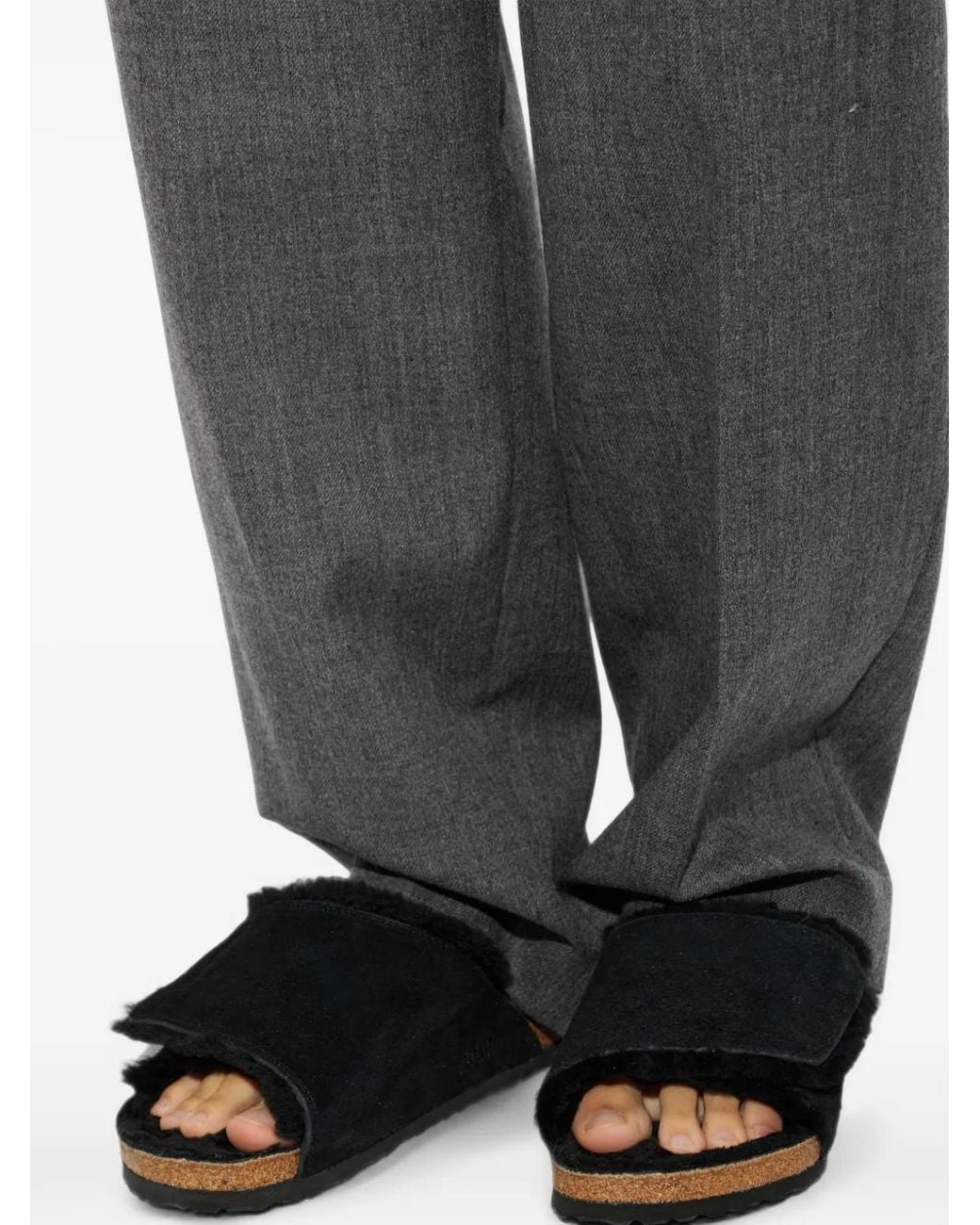 Birkenstock Black Solana Open-Toe Sandals for men