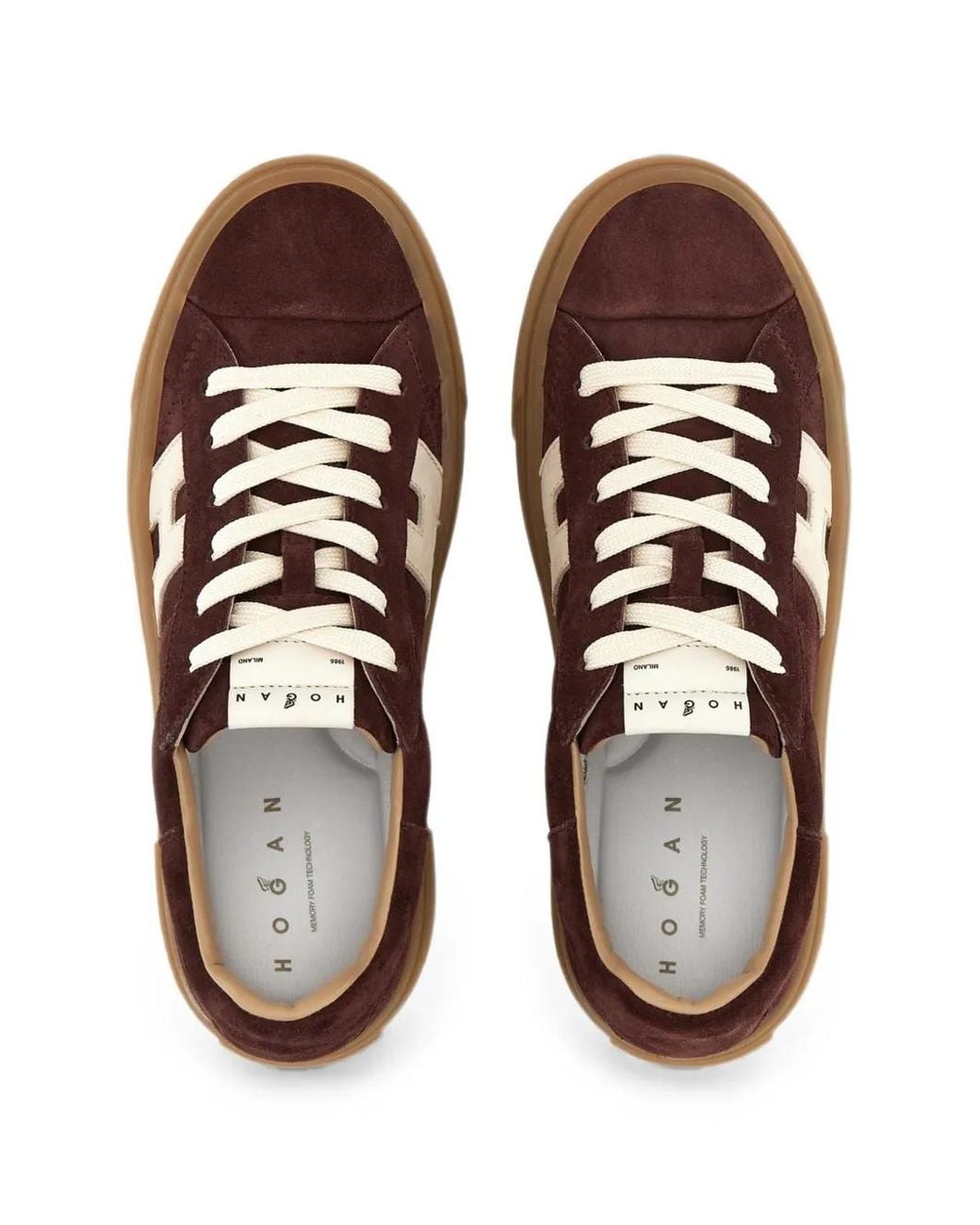 Hogan Brown Sneakers Crosswind