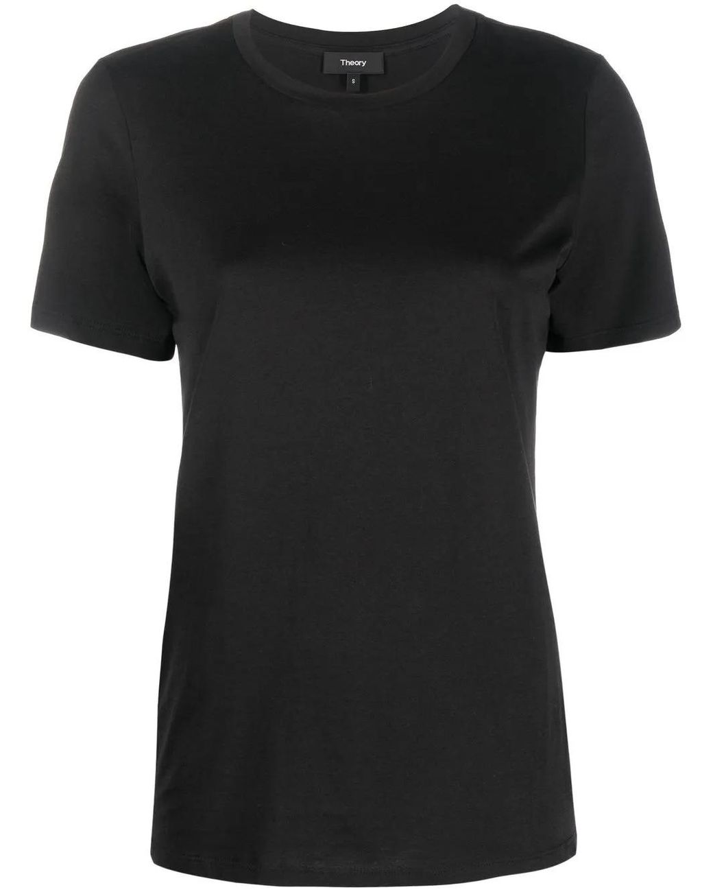 Theory Black Easy Tee.Apex Tee P