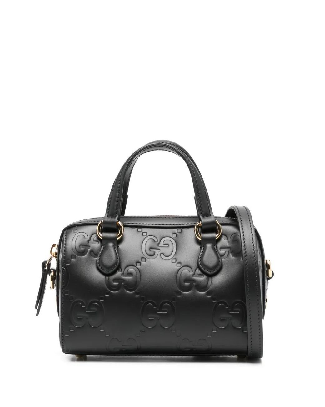 Gucci GGスーパー ミニバッグ ブラック | Lyst