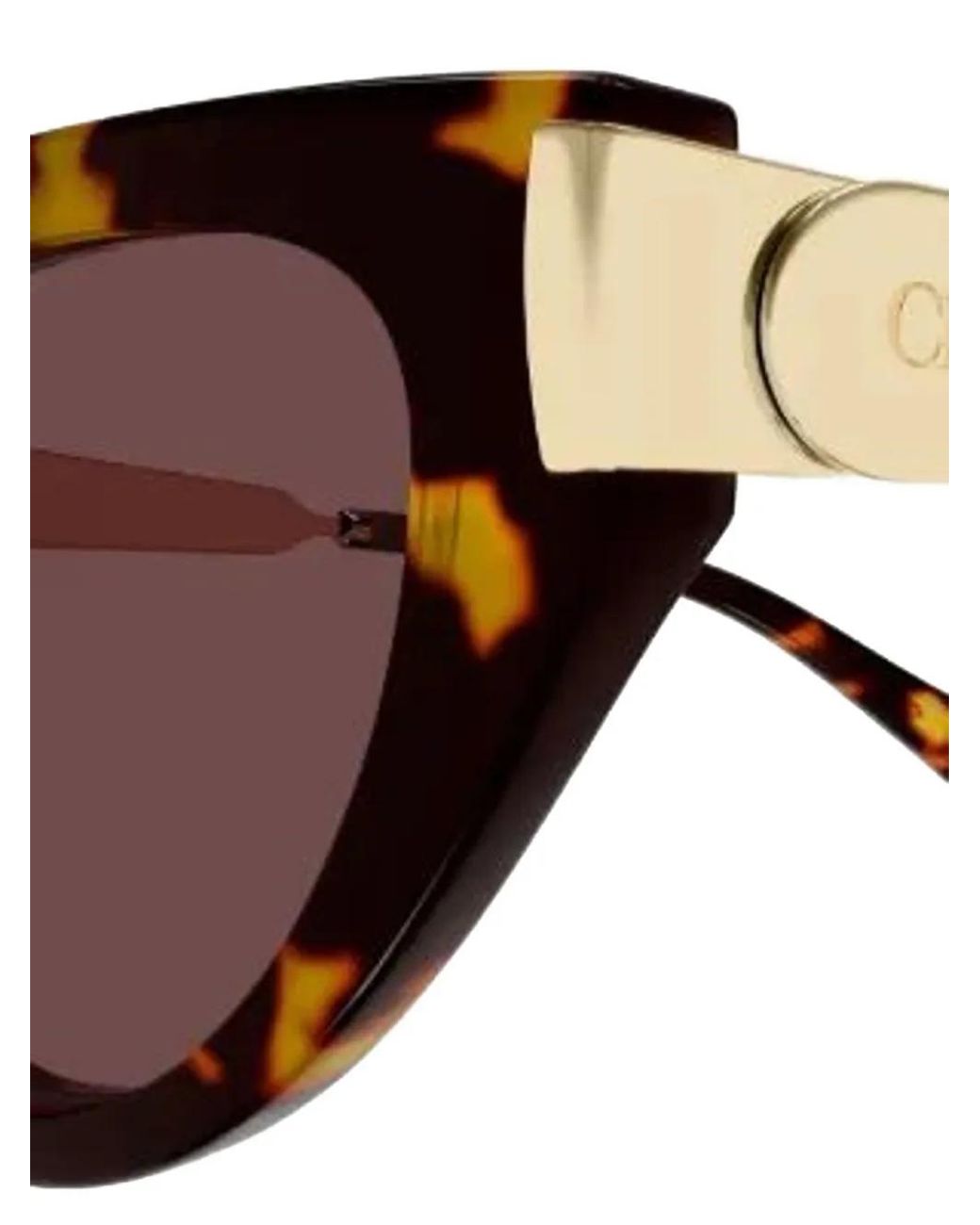 Chloé Gray Holly Cat-Eye Frame Sunglasses
