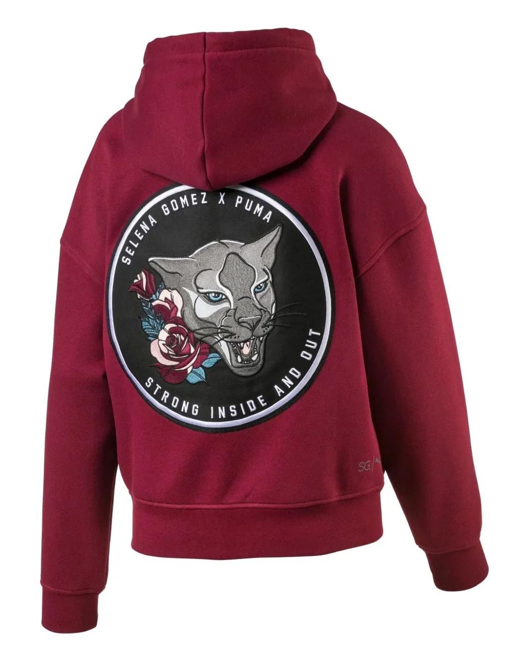 PUMA Red Full Zip Hoodie