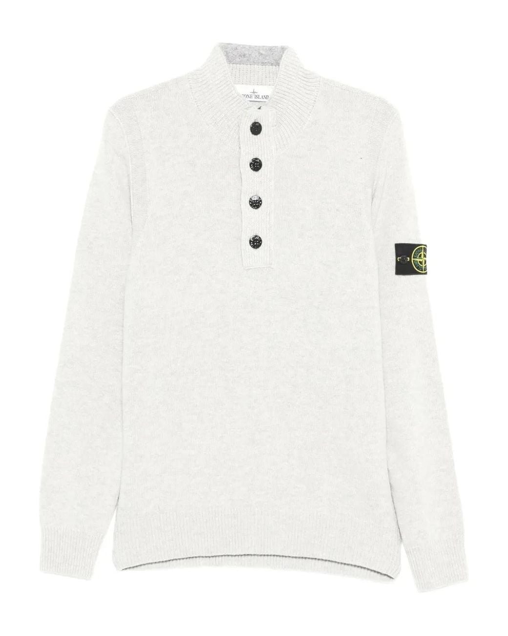 Stone Island White T-Shirts And Polos for men