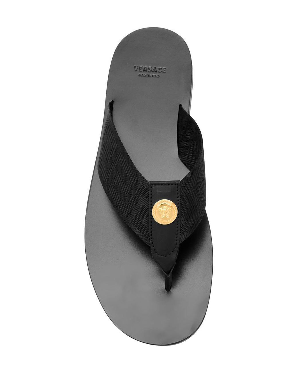 versace thong sandals