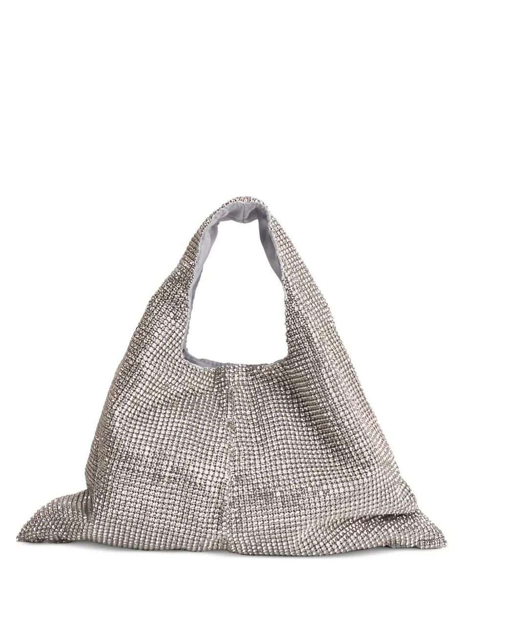 Twentyfourhaitch Gray Parks Crystal-Embellished Tote Bag