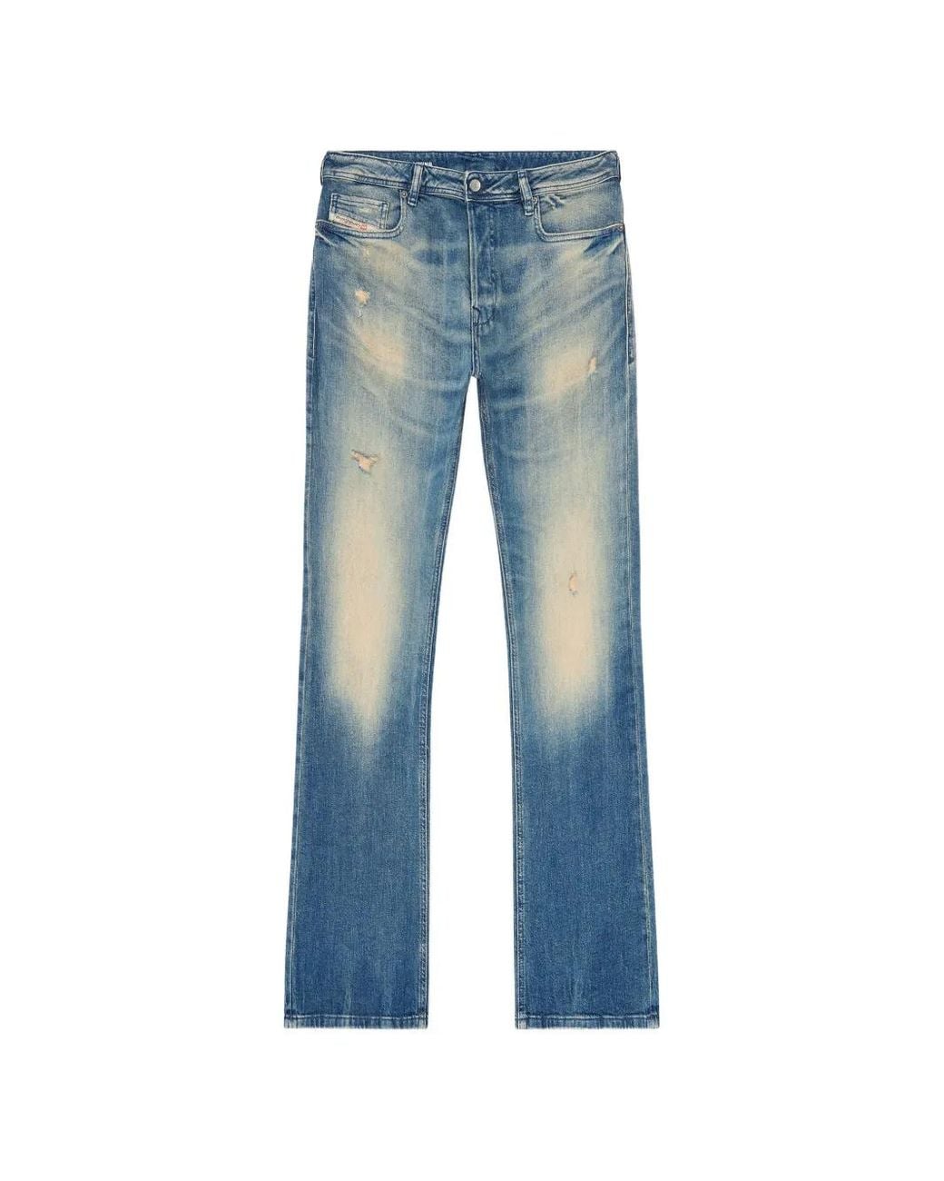 DIESEL Blue Bootcut Jeans Low Waist 2007 Zatiny for men