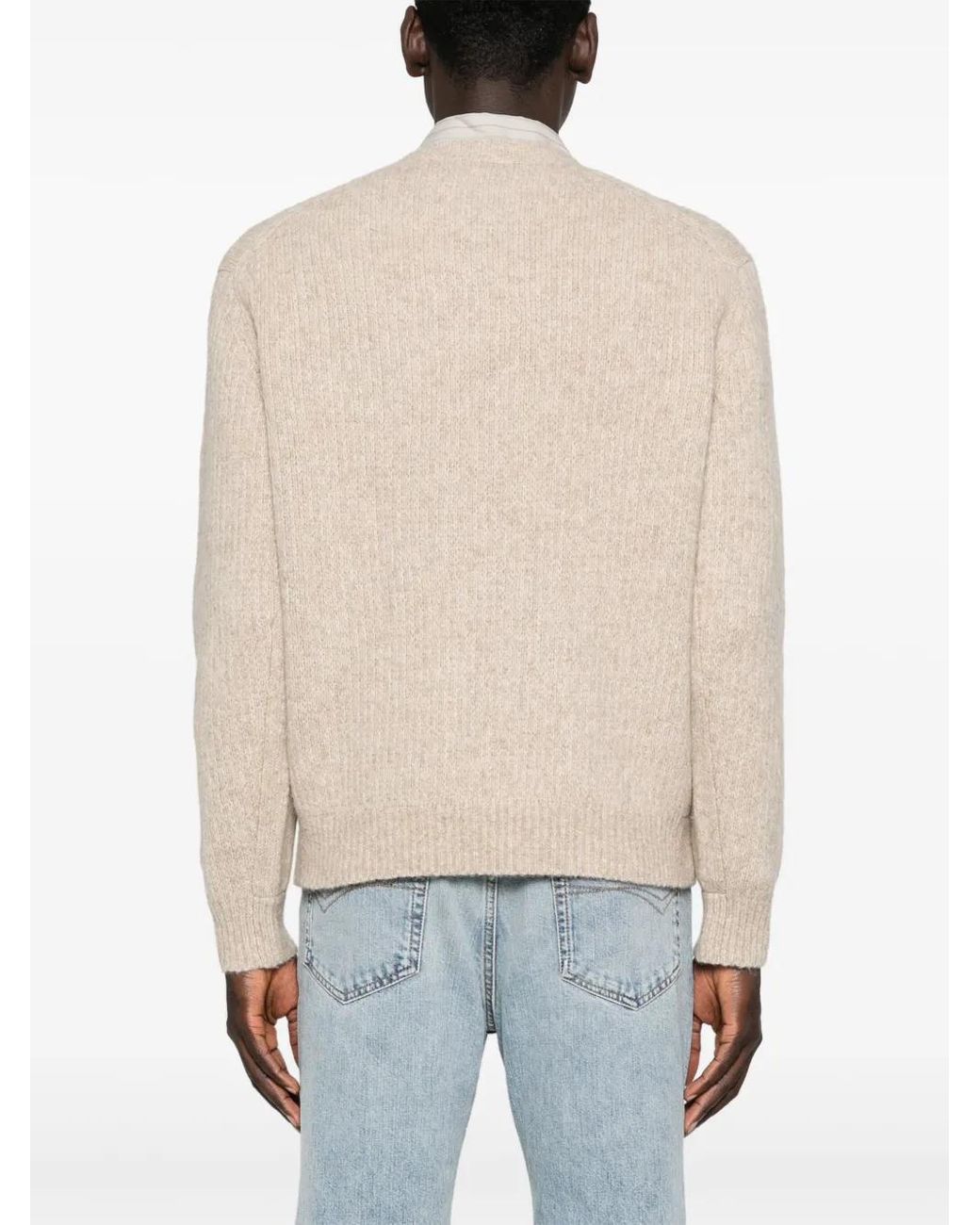 sunflower Natural Mélange-Effect Sweater for men