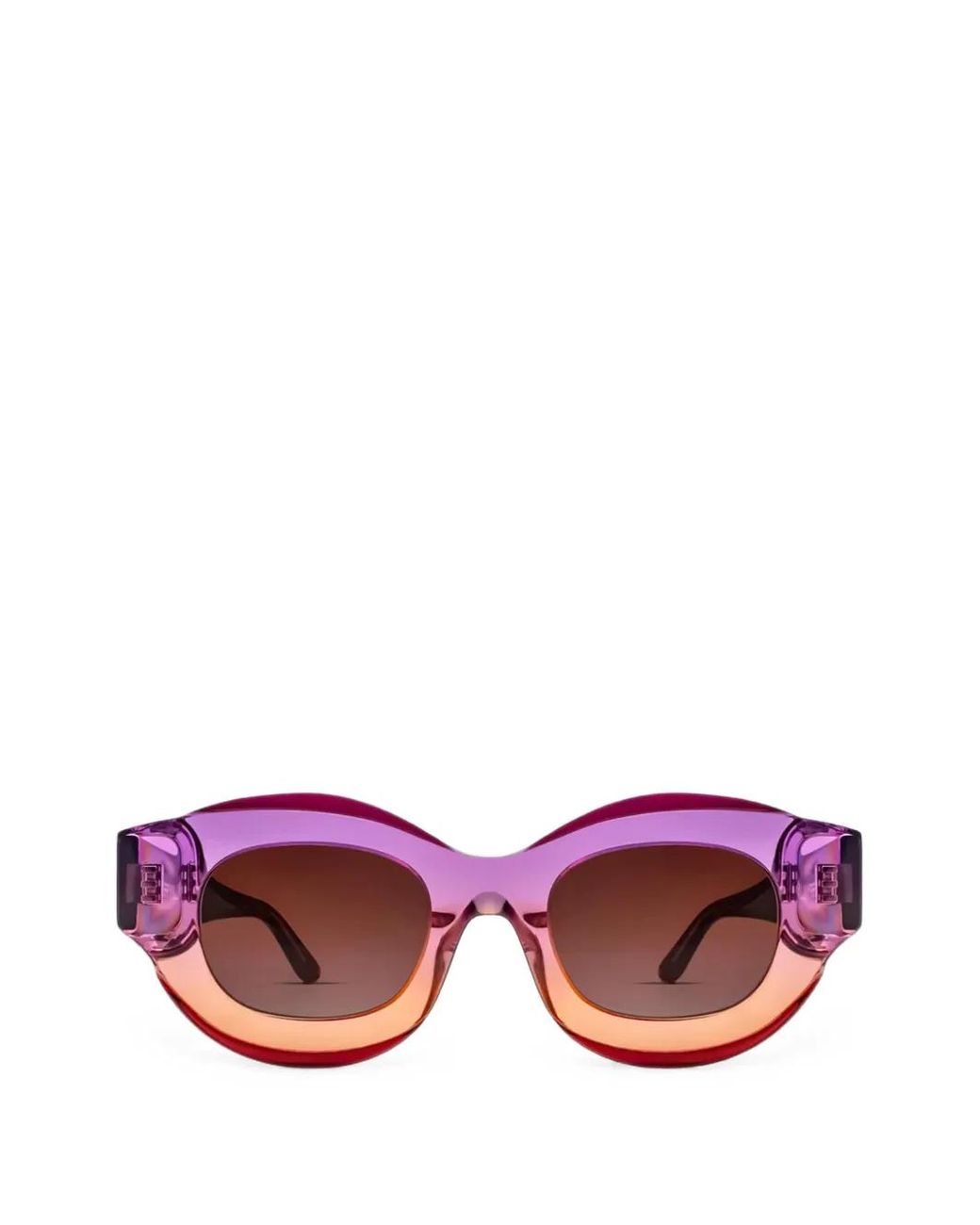 Thierry Lasry Pink Lunettes De Soleil Baddy À Monture Papillon