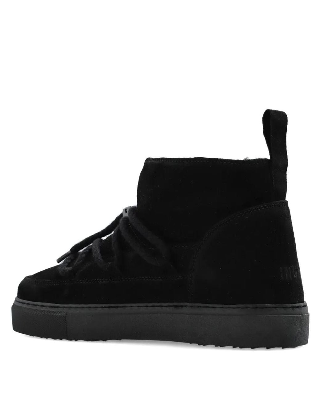 Inuikii Black Leather Ankle Boots