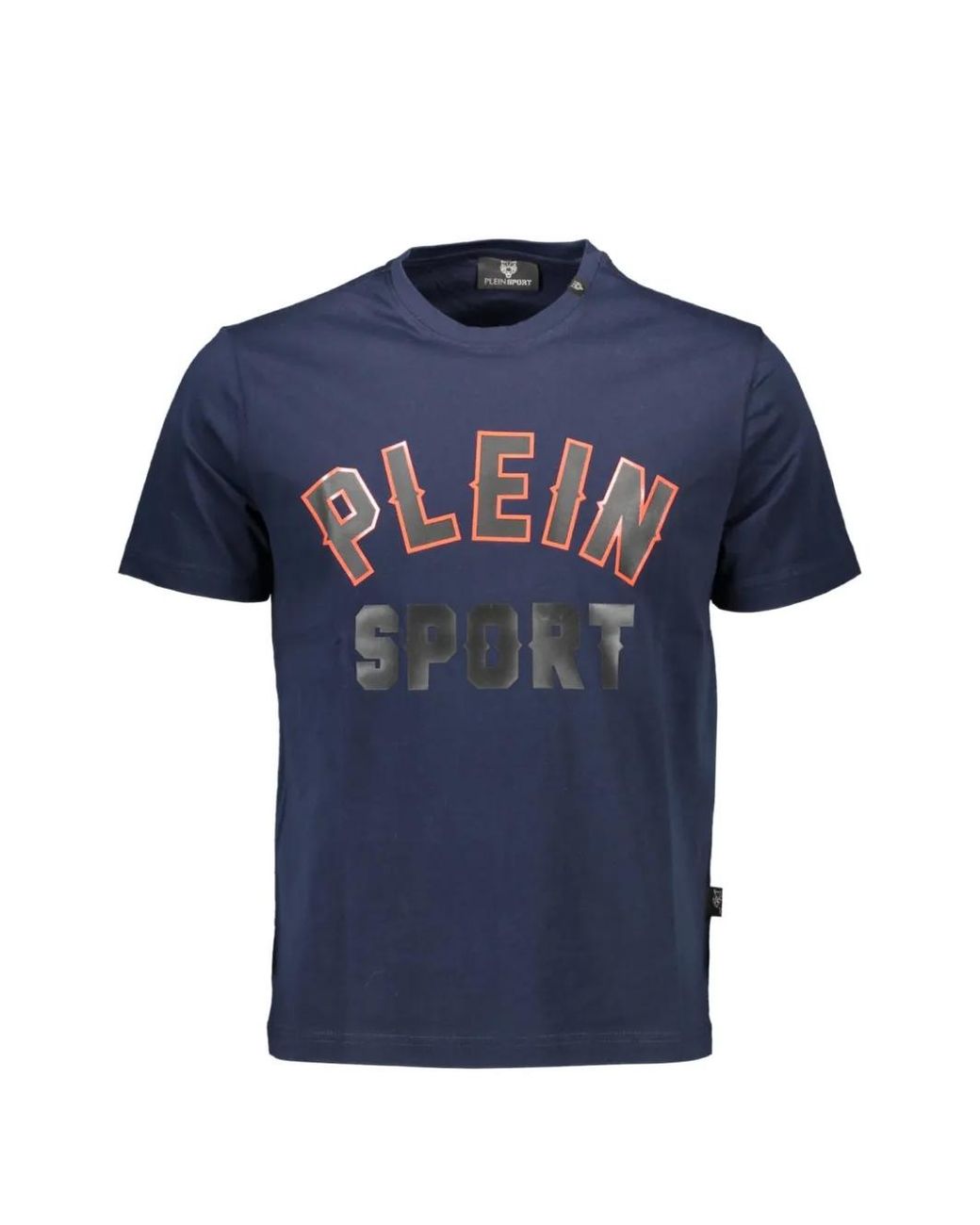Philipp Plein Blue T-Shirt À Logo Imprimé for men