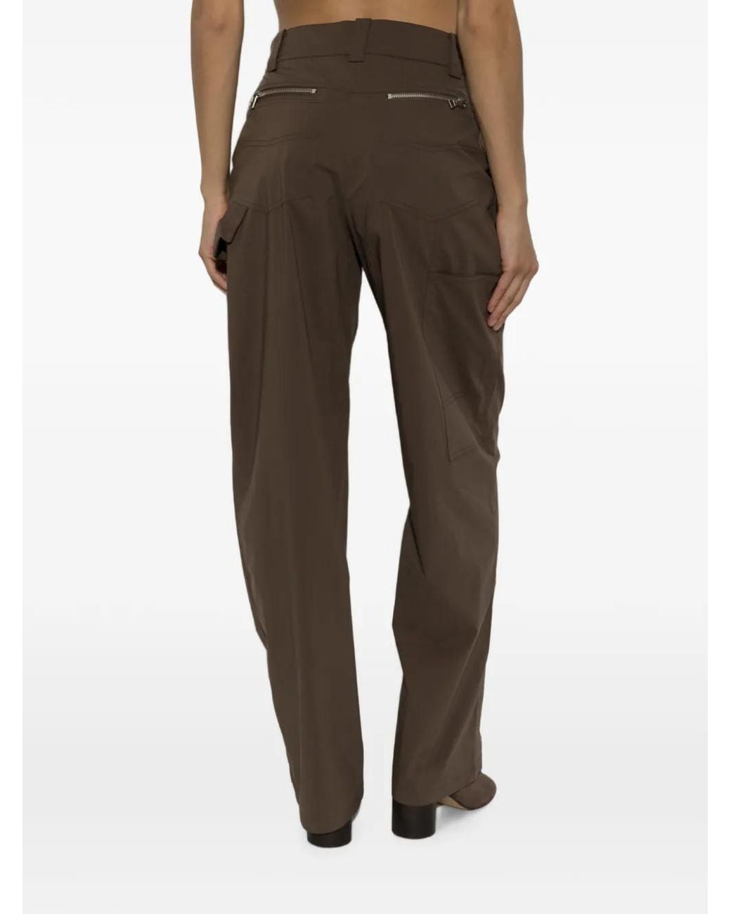 Pantalones Rectos Ellena IRO de color Brown