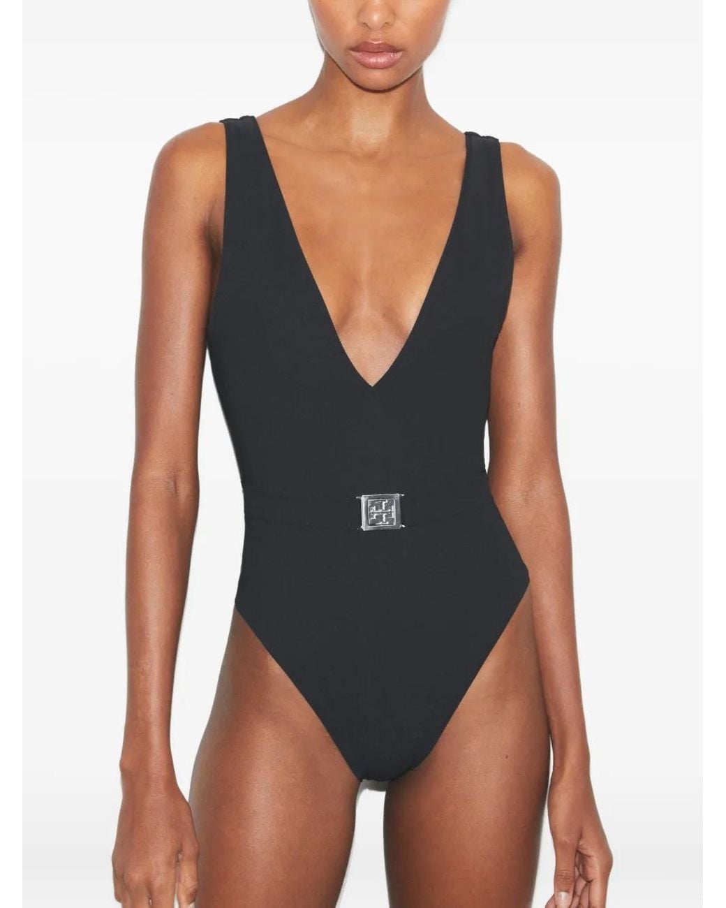 One-Piece Tory Burch de color Black