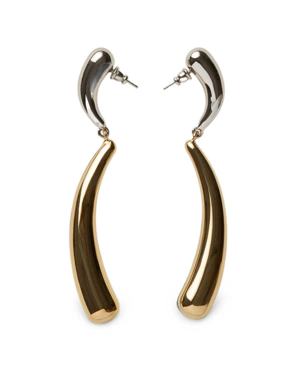 Panconesi Metallic Blow Up Forma Earrings