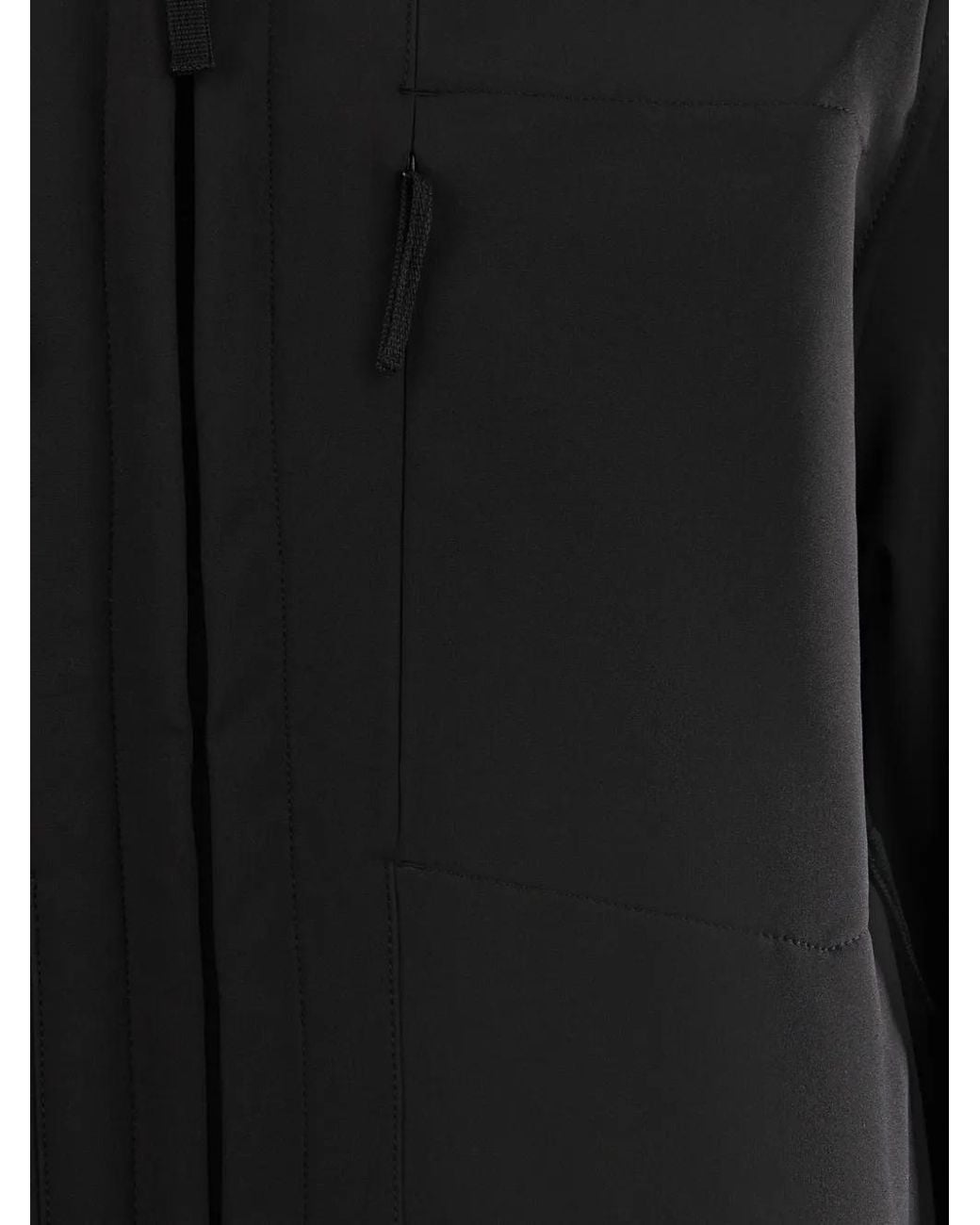 Stone Island Black Logo-Patch Zip-Up Jacket for men