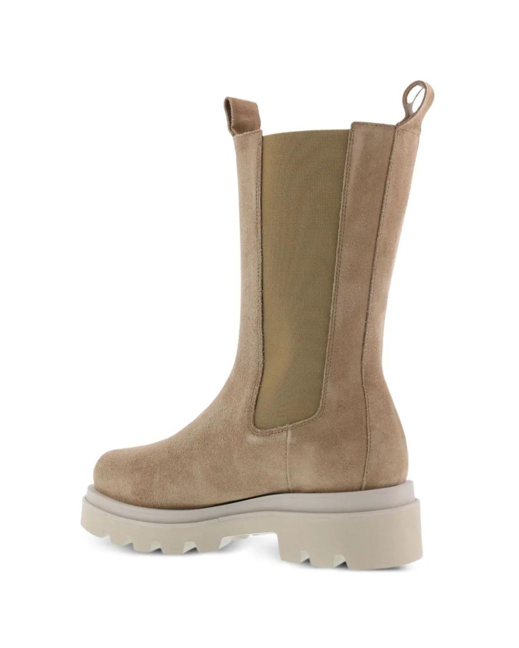 Toral Shoes Natural Bloque Leather Chelsea Boots