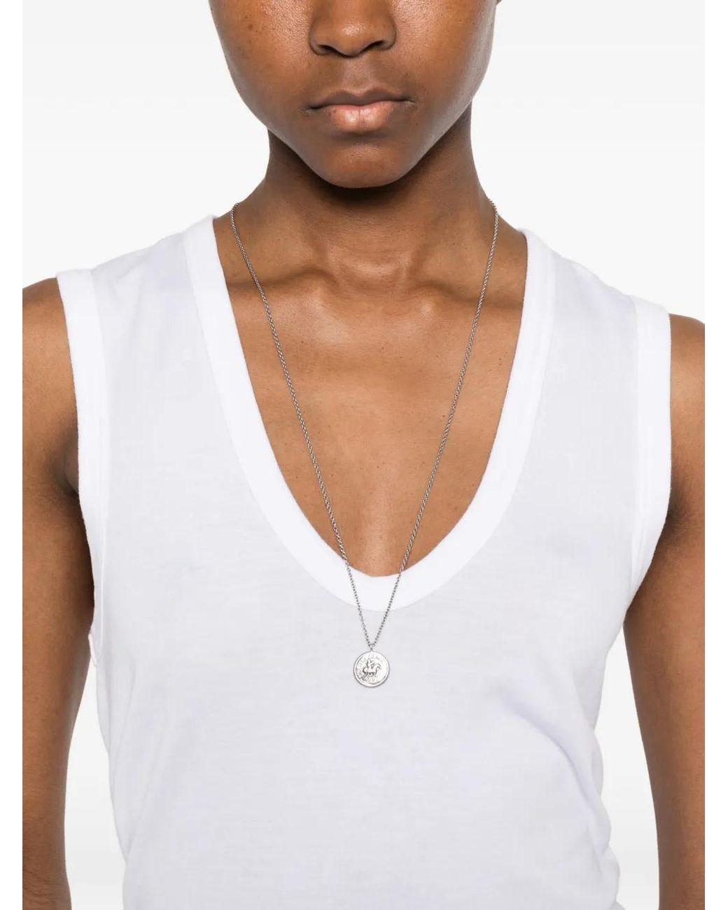 Enza Costa White Haut Essential À Design Sans Manches
