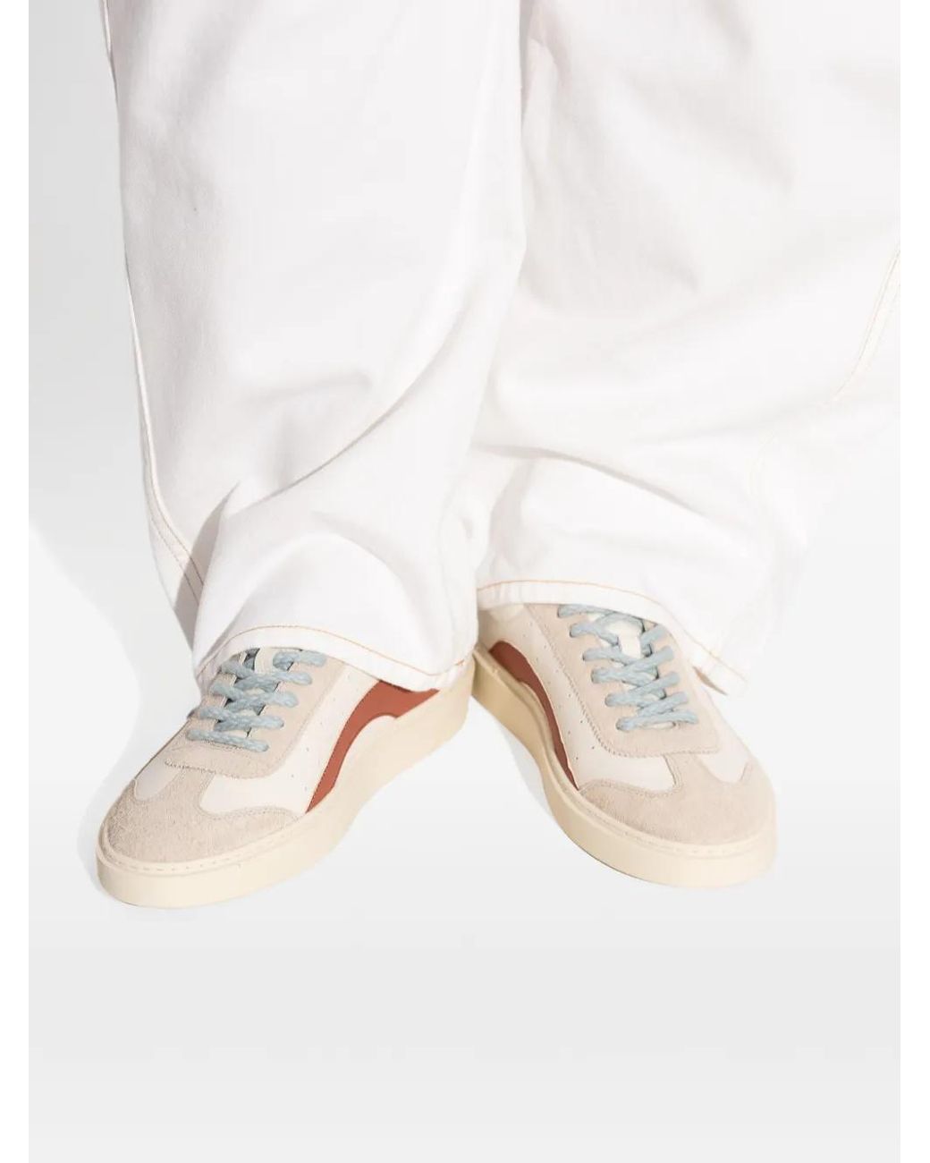 DSquared² White Rider Sports Shoes for men