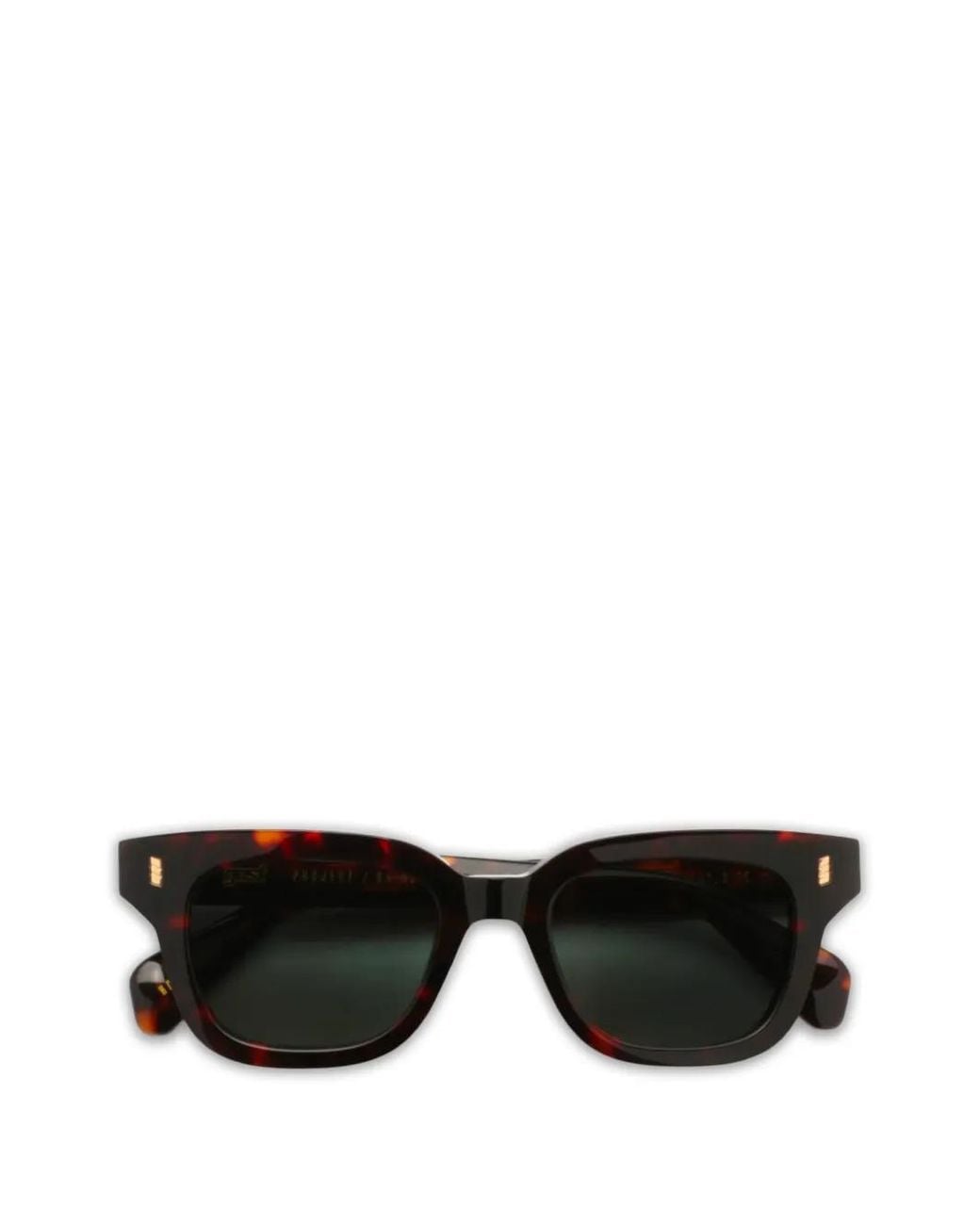 Gast Black Tutto Square-Frame Sunglasses