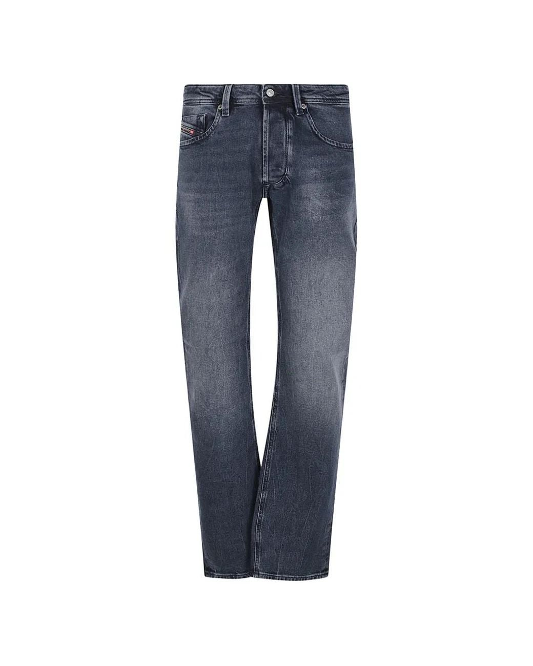 DIESEL Blue Regular Jeans Low Waist 1985 Larkee for men