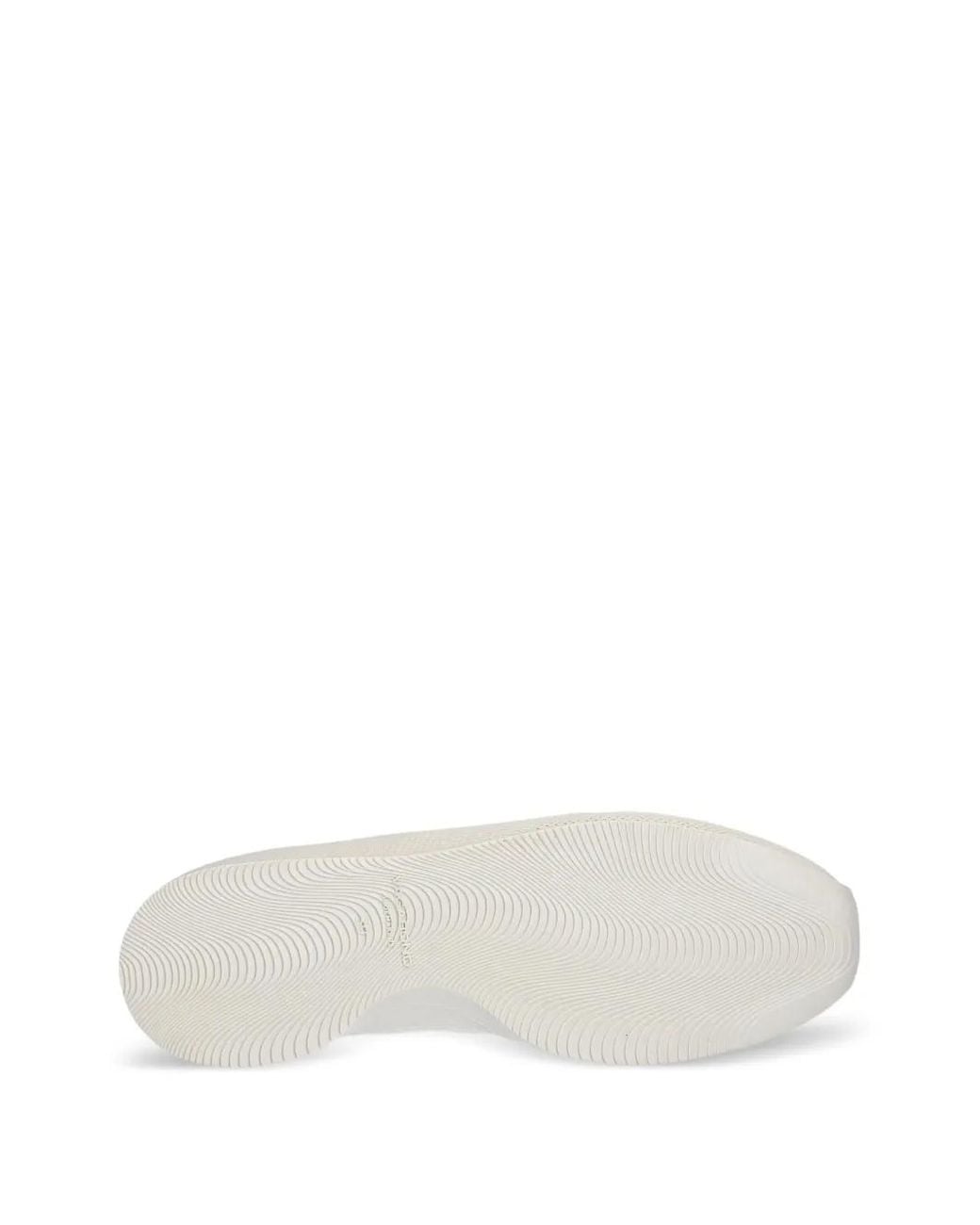 Vagabond White Yasmin Knitted Slip-On Sneakers