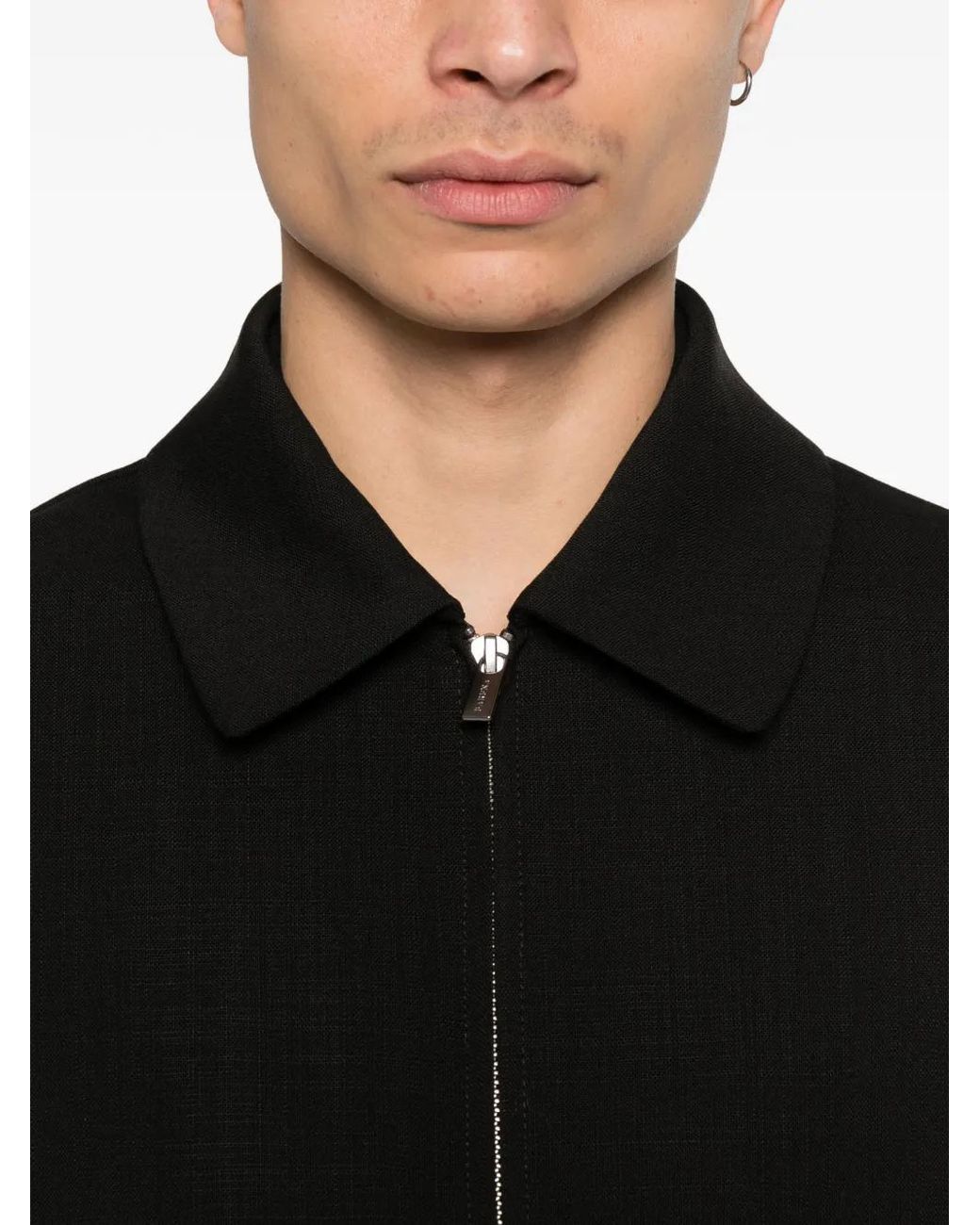 Barena Black Zip Jacket for men
