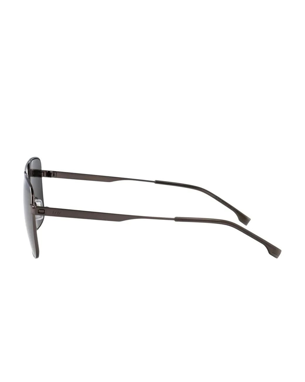 Boss Metallic Pilot-Frame Sunglasses for men