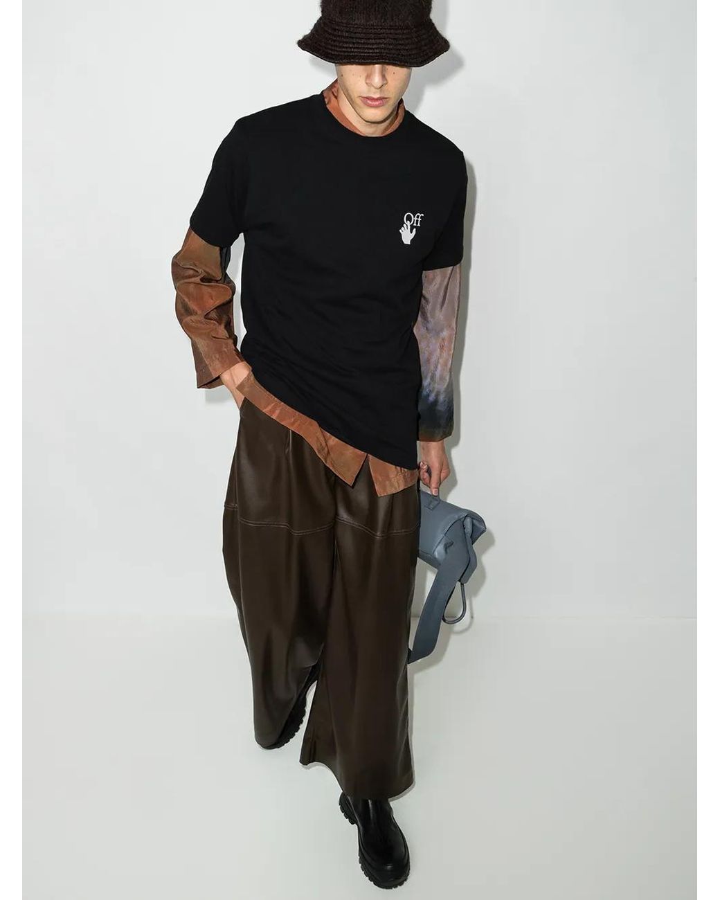 Off-White c/o Virgil Abloh Off White T-shirts And Polos Black for men