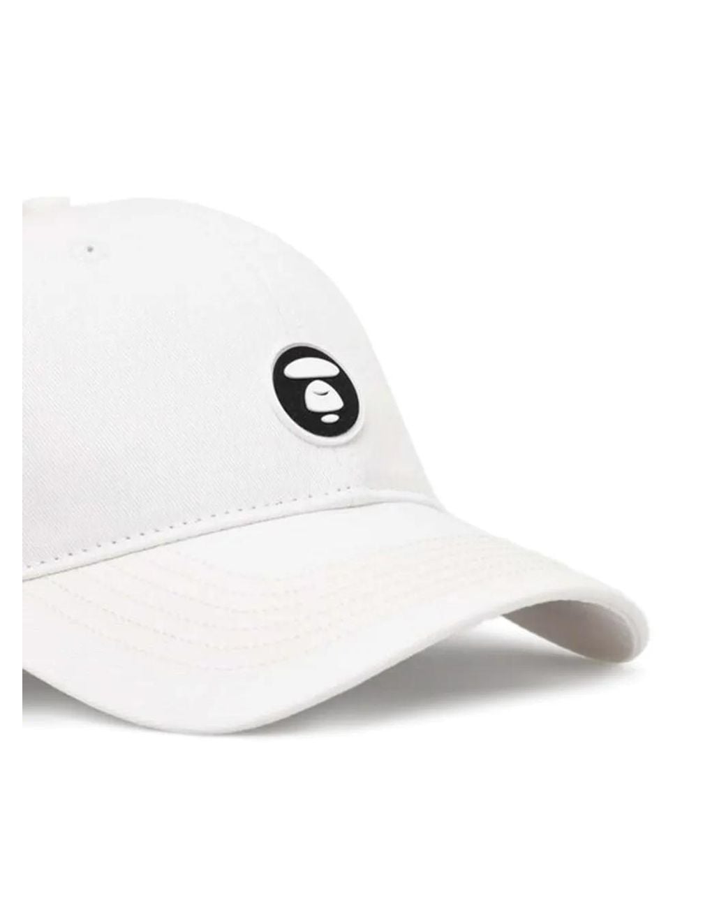 Aape By A Bathing Ape White Logo-Patch Cap for men