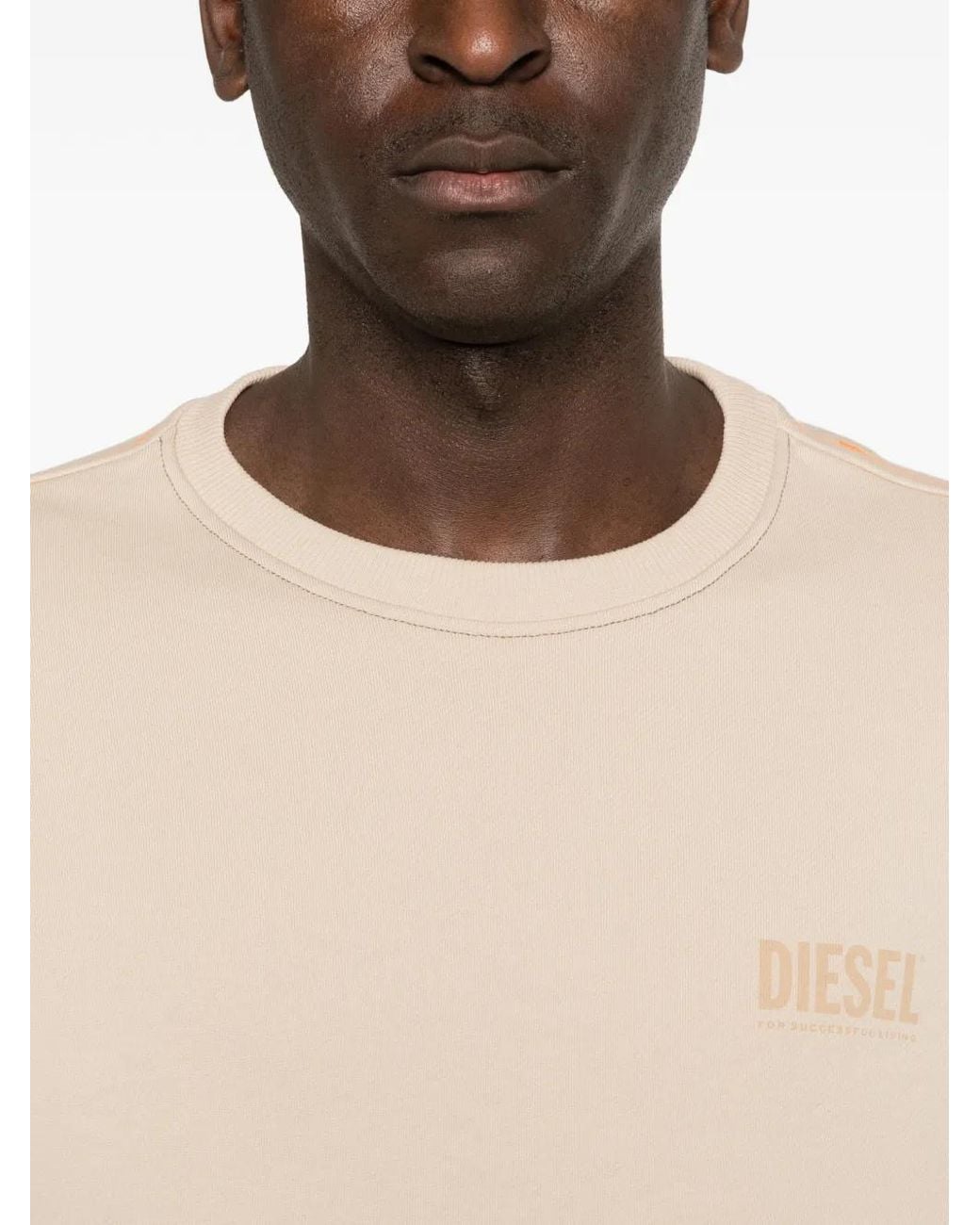 DIESEL Natural Logo Sweatshirt for men