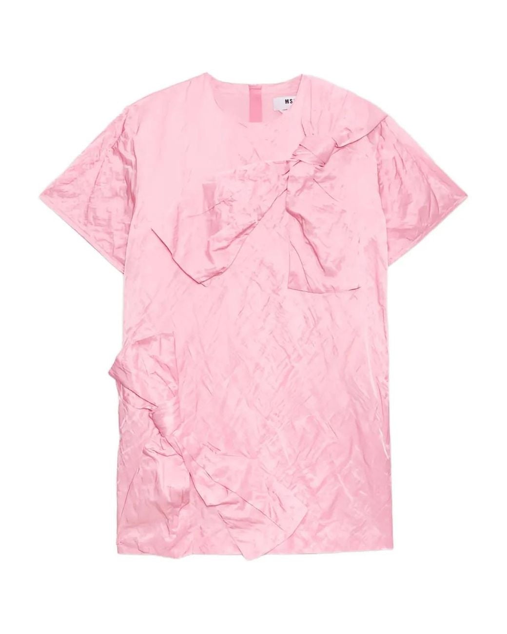 Vestido Corto Acampanado MSGM de color Pink
