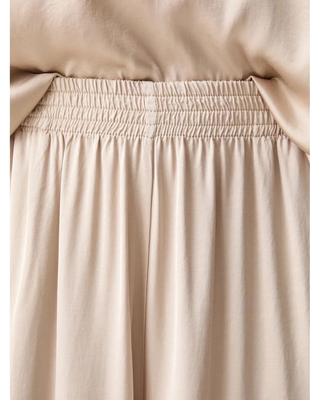 ViCOLO Natural Elasticated Palazzo Pants