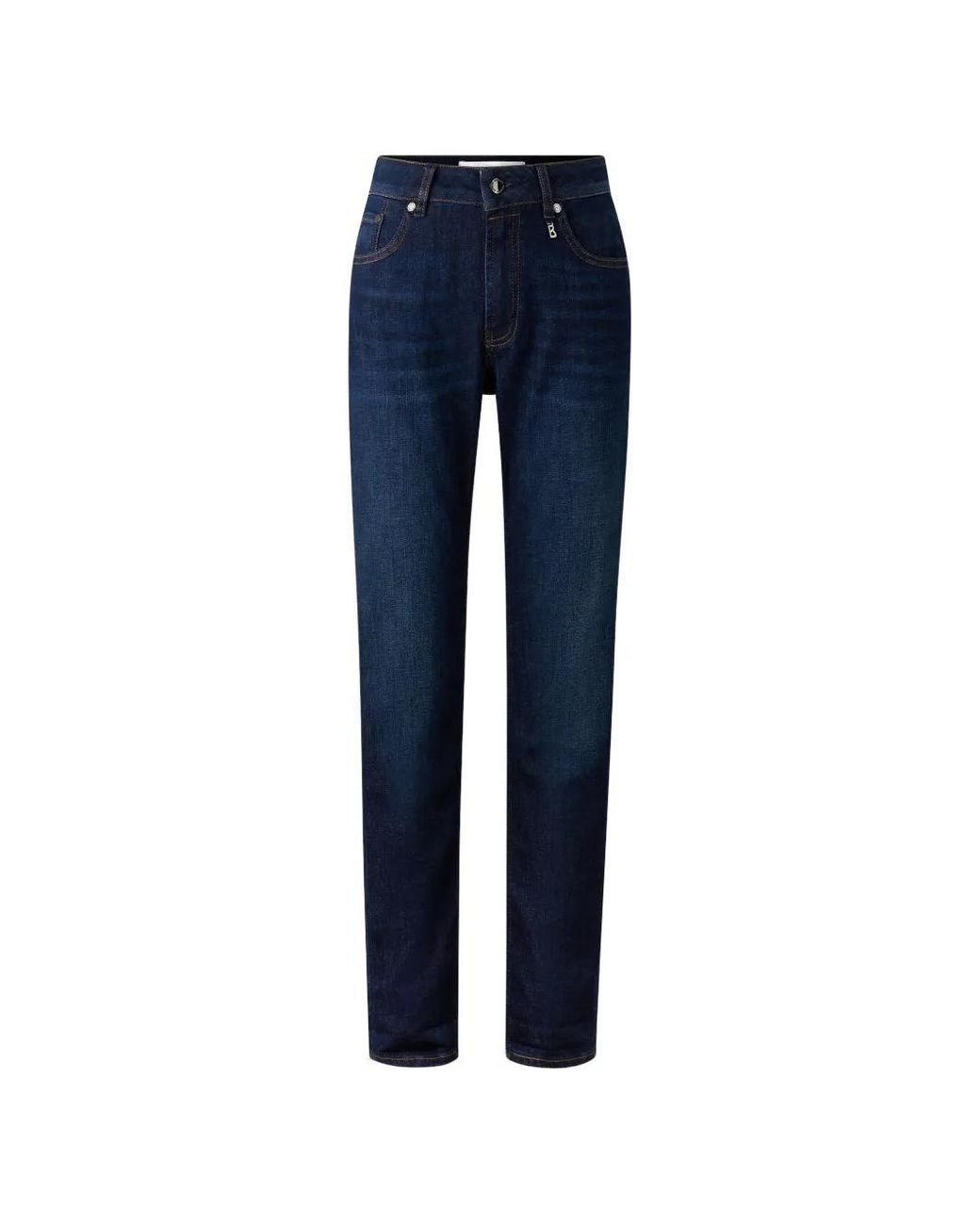 Bogner Blue Whiskering-Effect Jeans