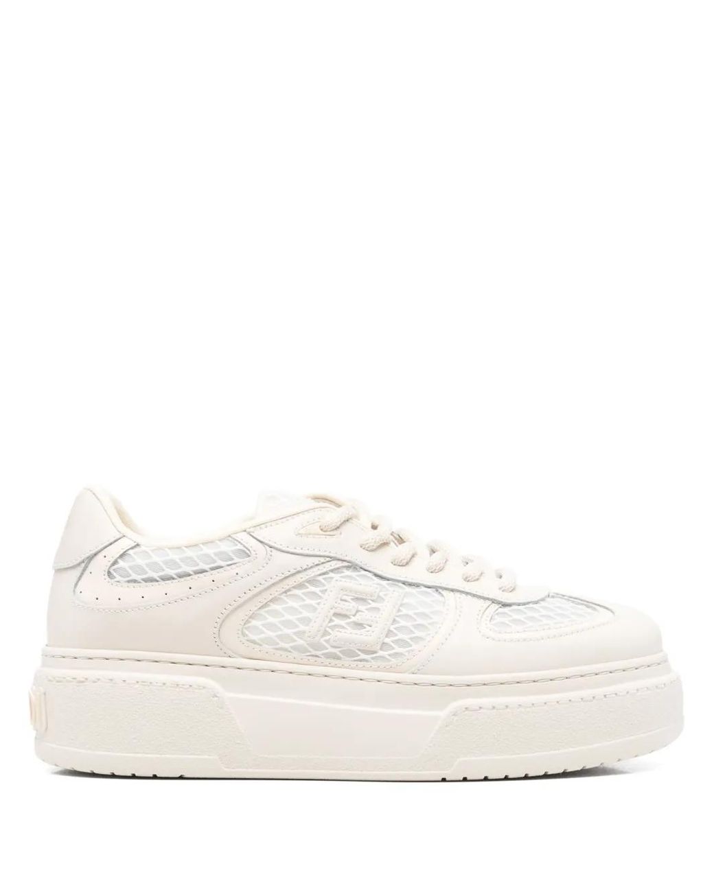 Fendi White Match Sneakers
