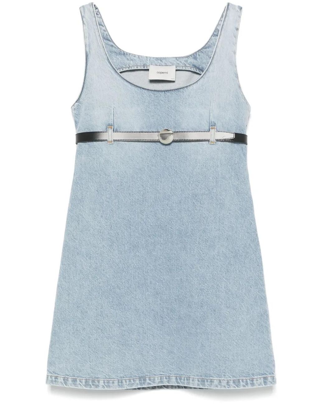 Coperni Denim Mini-Jurk in het Blue