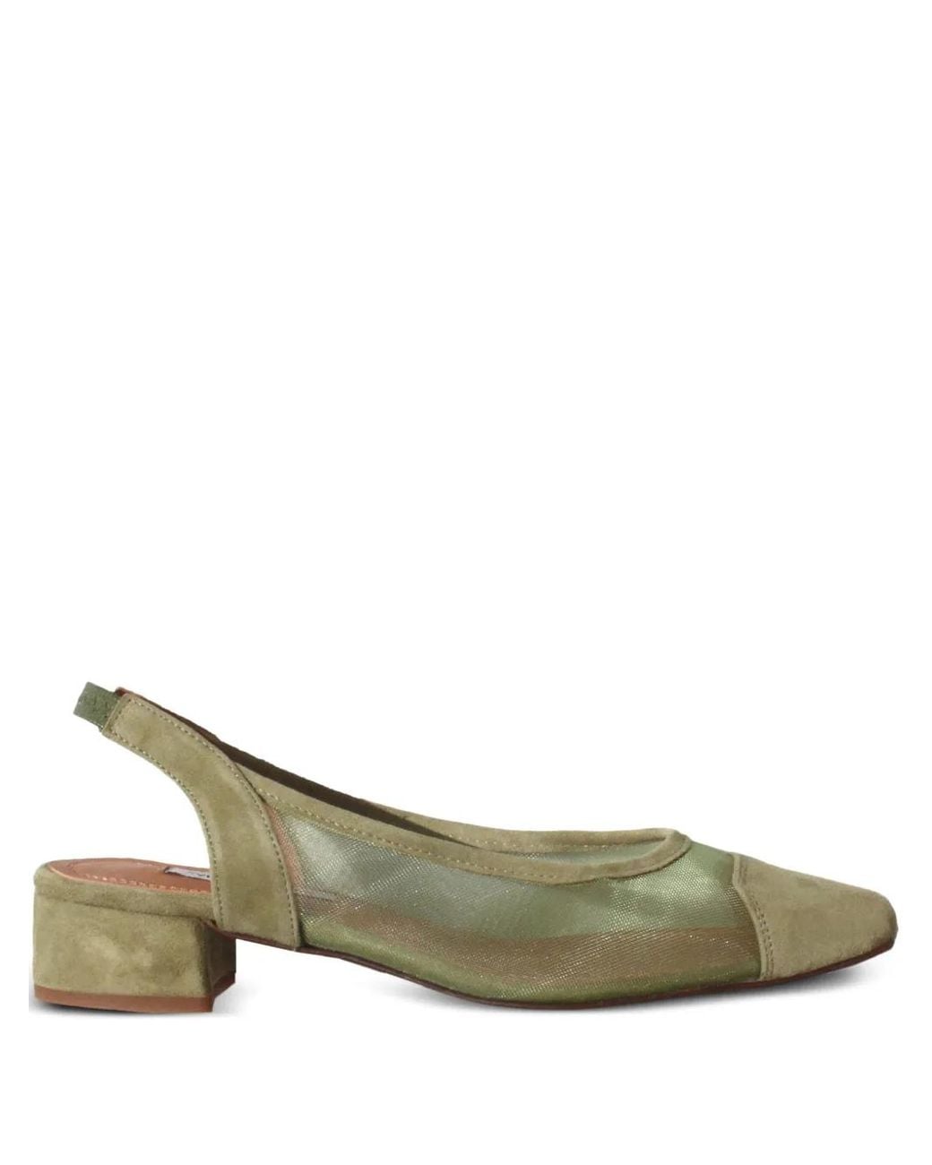About Arianne Green Eli Panelled Slingback Pumps