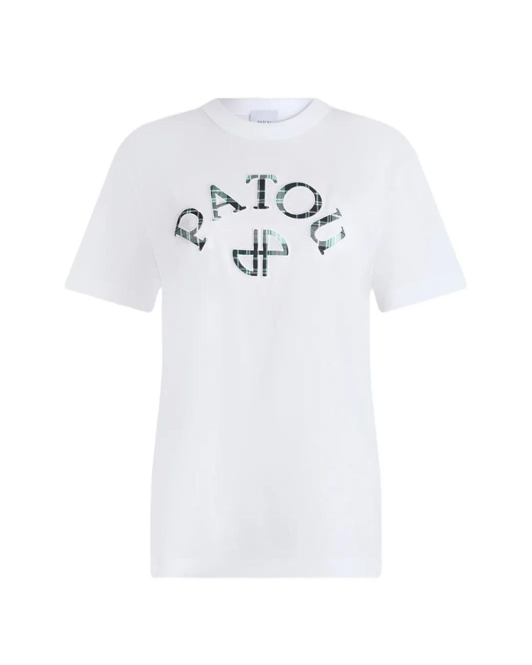 Patou White Logo-Print T-Shirt