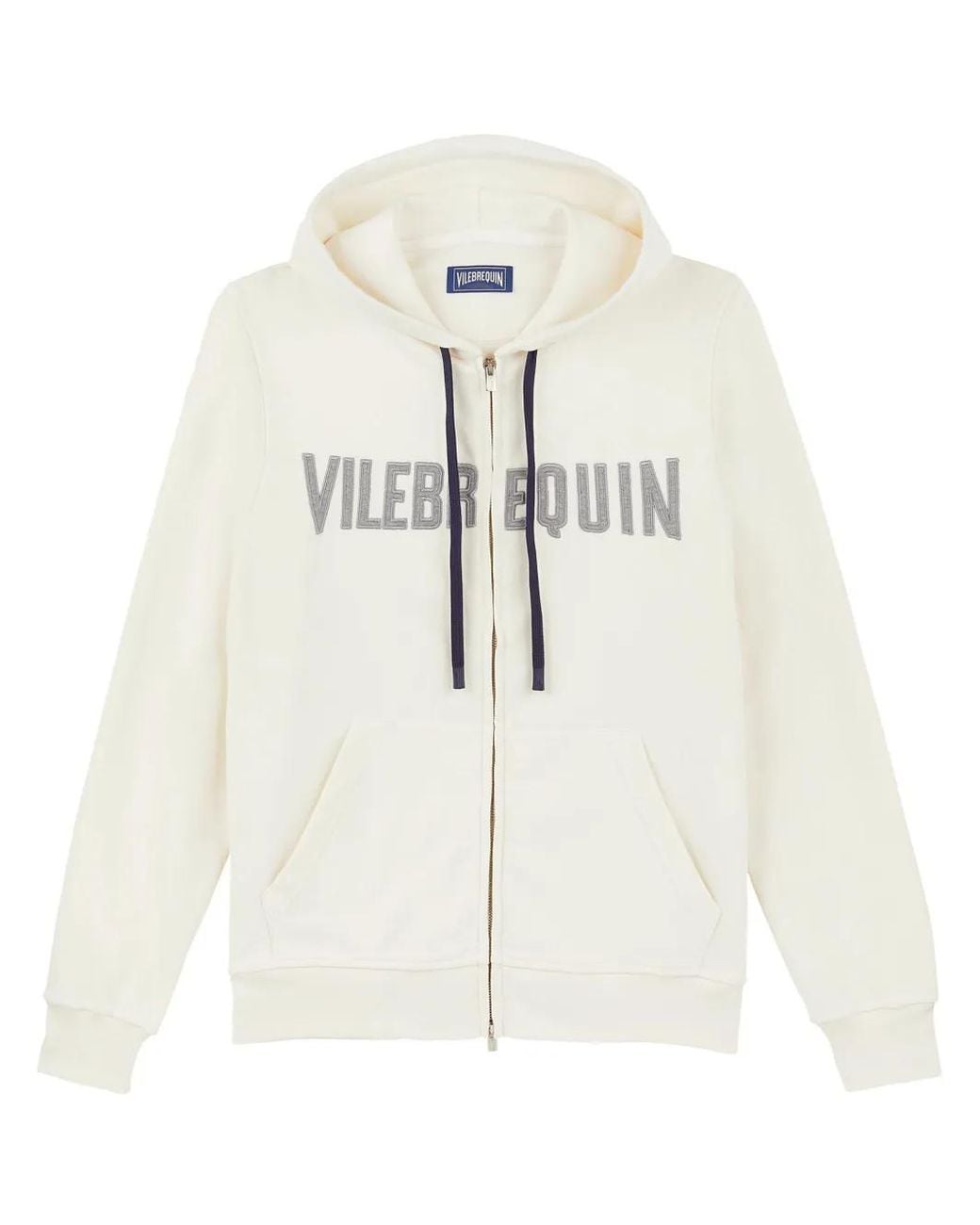 Vilebrequin White Logo Hoodie for men
