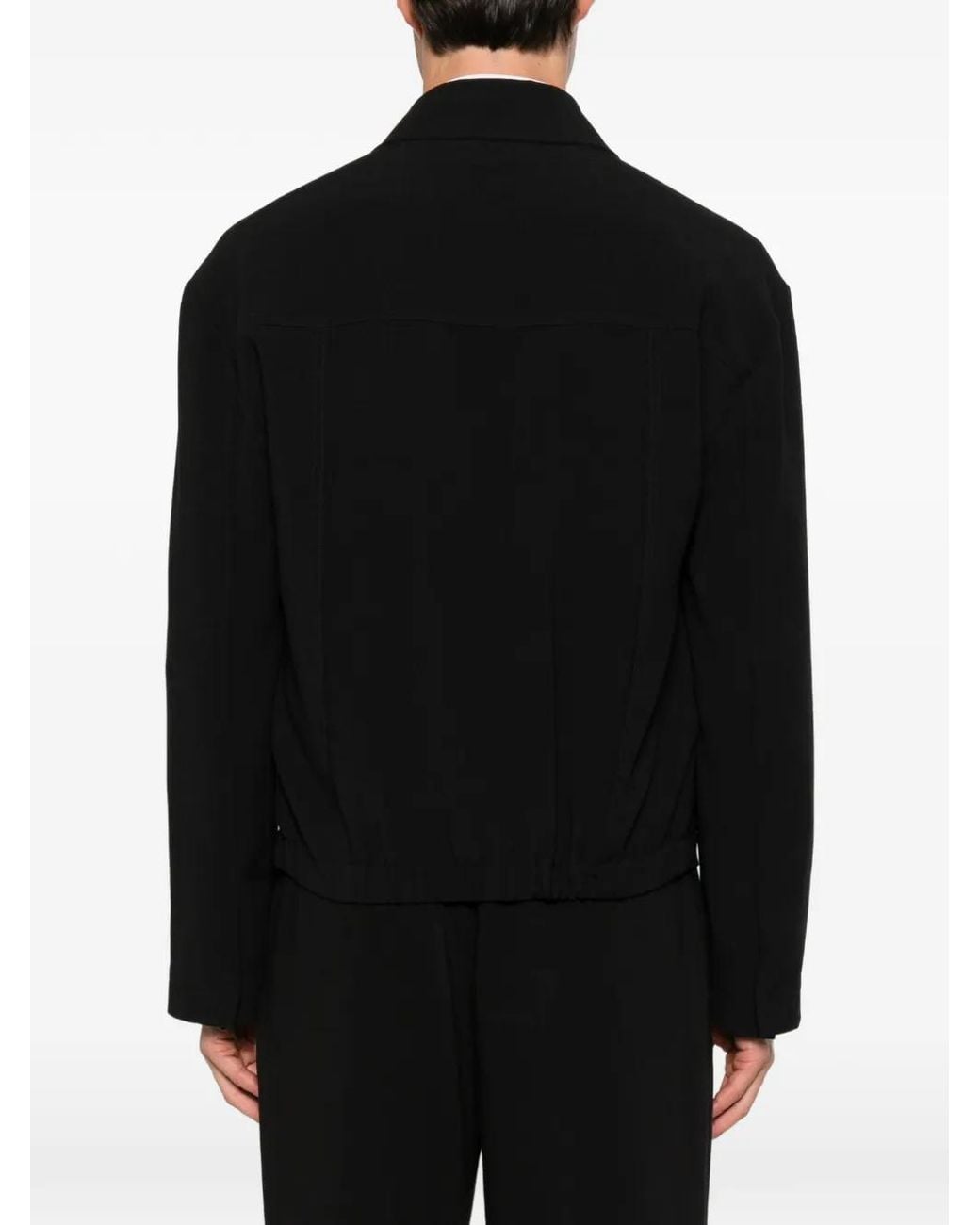Giacca Con Zip di Imperial in Black da Uomo
