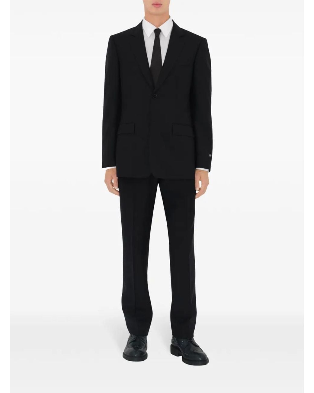 Burberry Black Single-Breasted Blazer for men