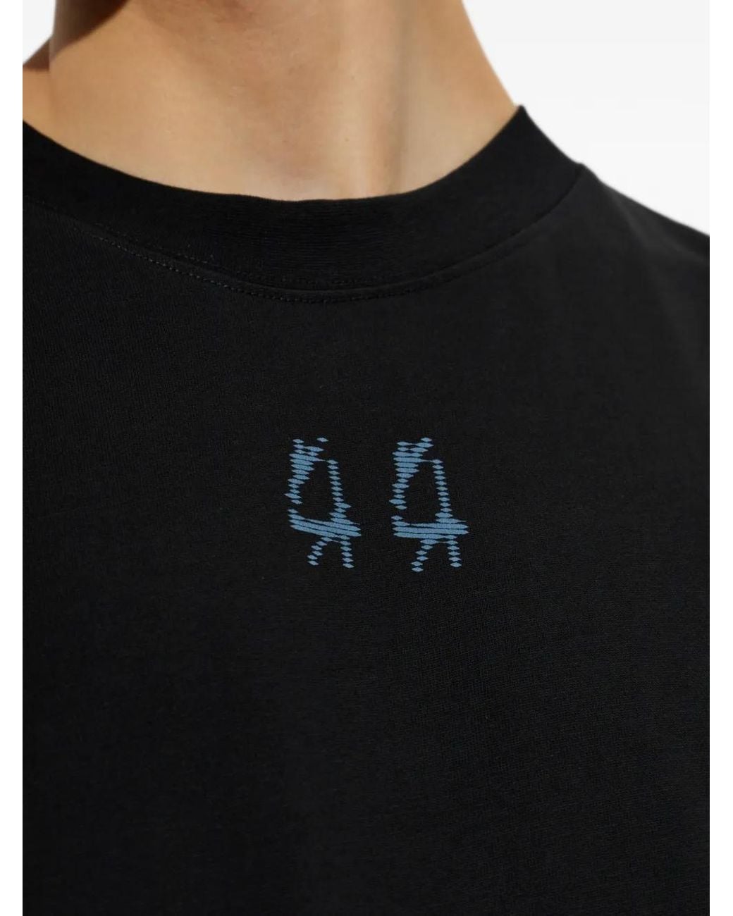 44 Label Group Black T-Shirt Fear À Logo Imprimé