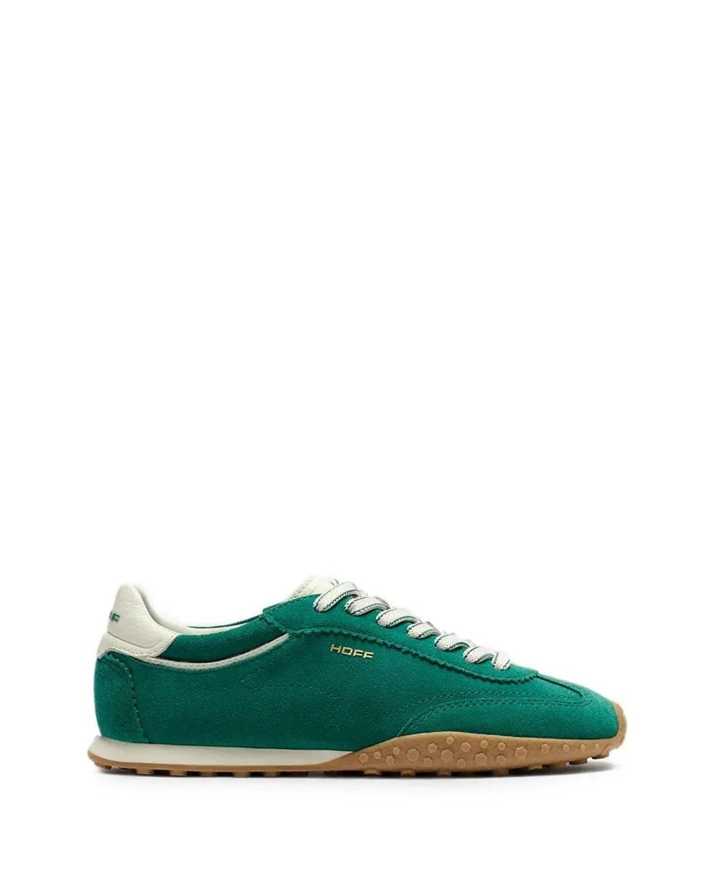 HOFF Green Bridge Suede Panelled Sneakers