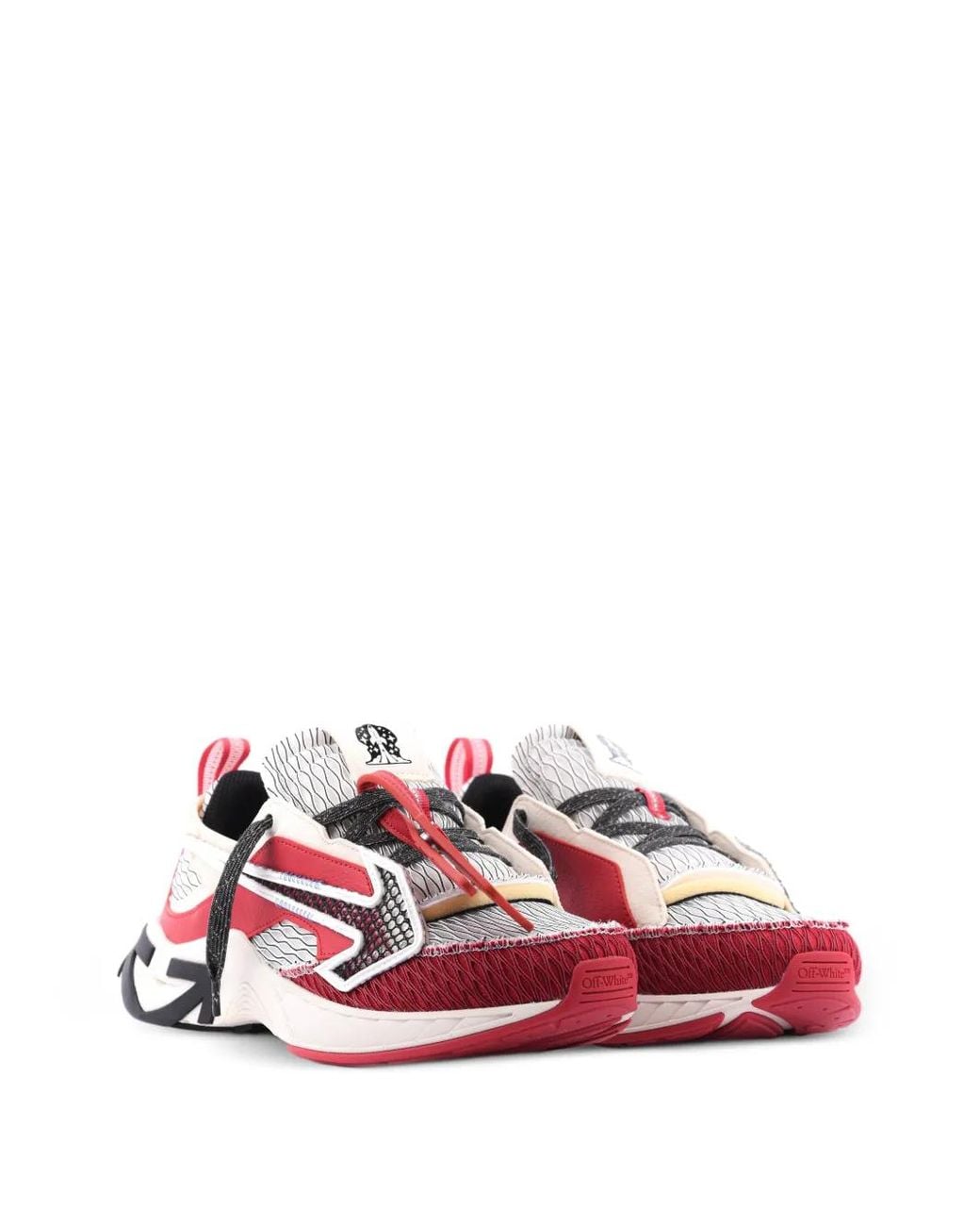 Off-White c/o Virgil Abloh Red Space Memo Sneakers for men