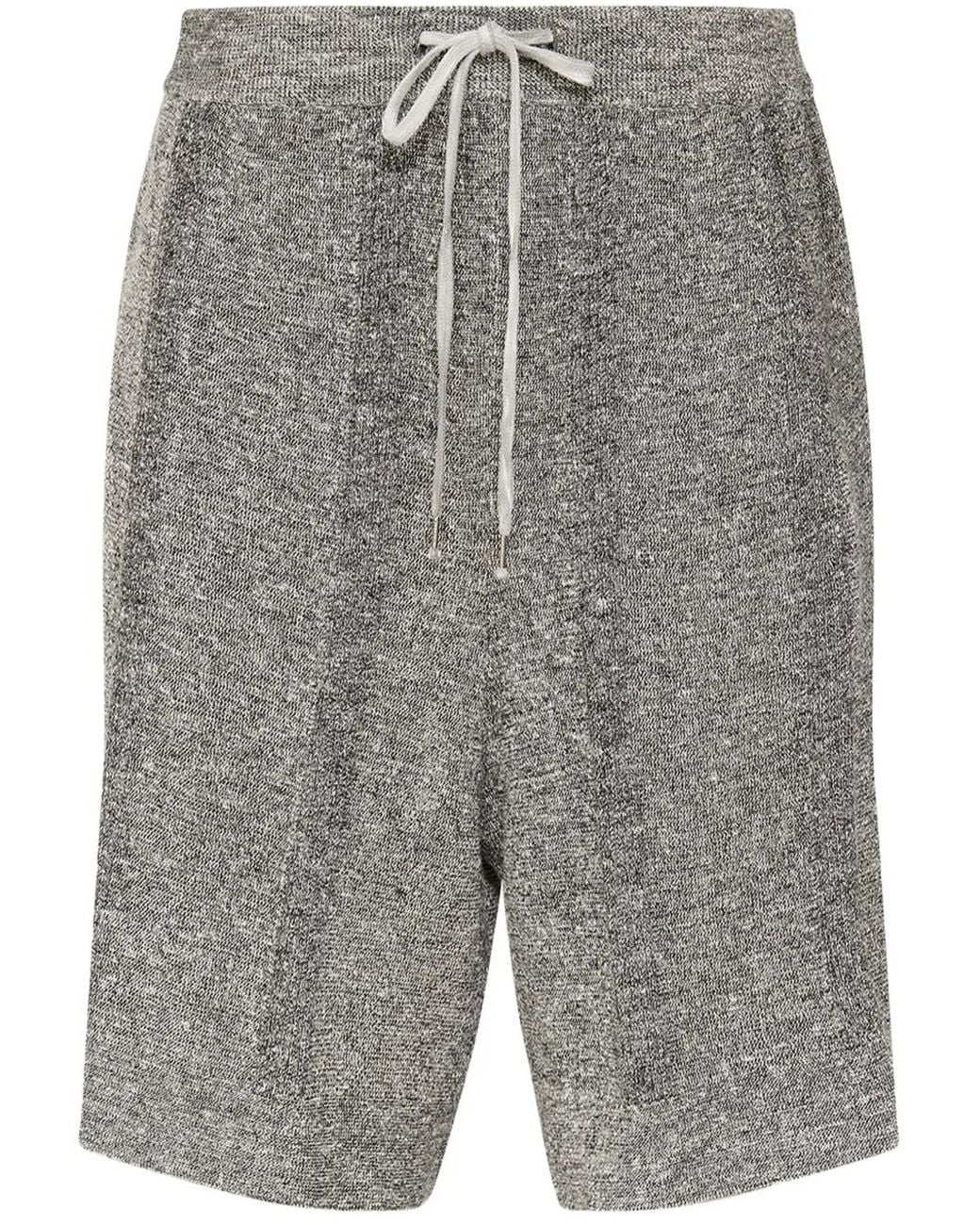Maison Margiela Gray Chiné Shorts for men